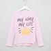 Juniors My Way My Life Crown Printed Top-Sweaters and Cardigans-thumbnail-0