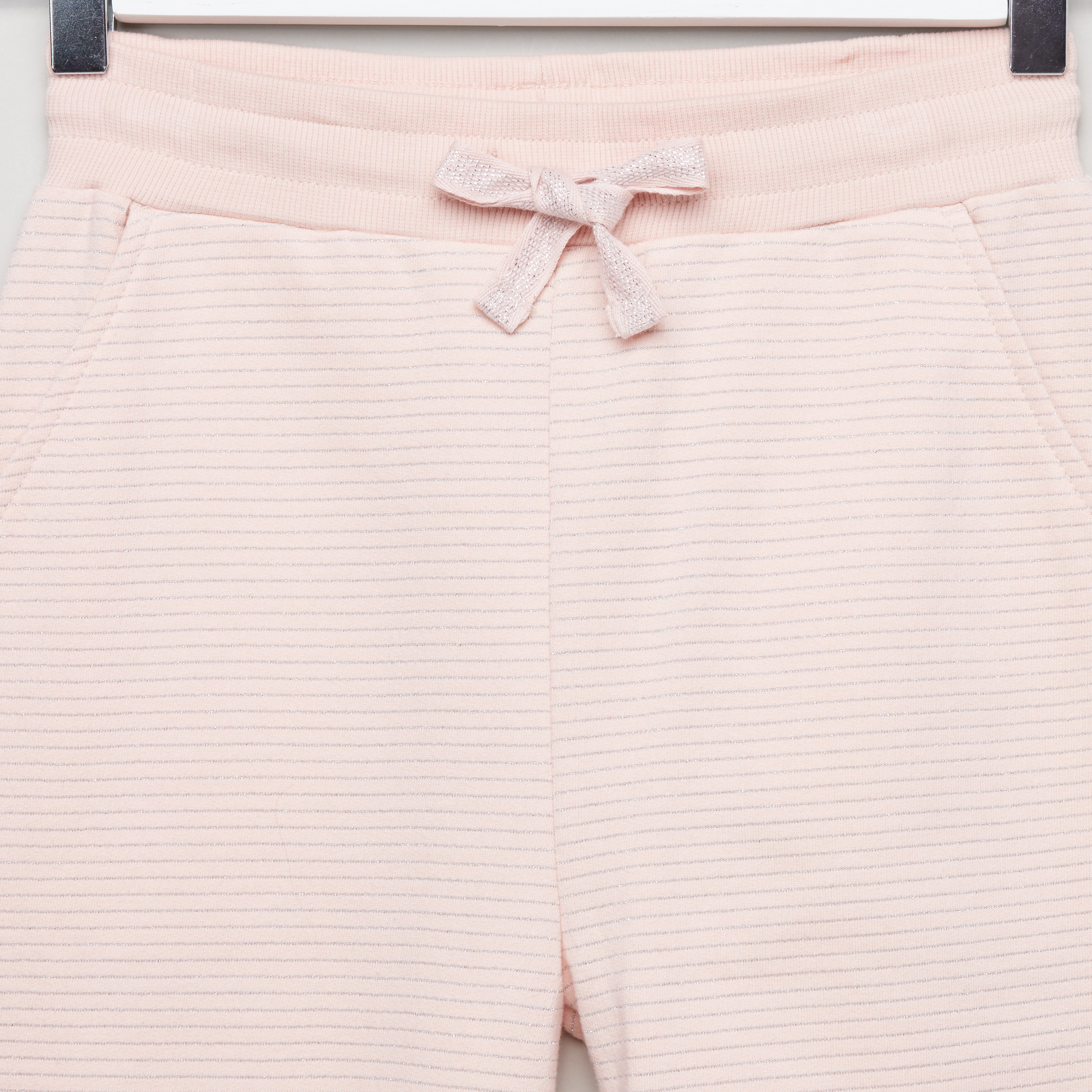 Juniors Striped Joggers with Pocket Detail and Elasticised Waistband-girls-clothing-bottoms-joggersandtrackpants-image-3