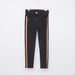 Juniors Full Length Pocket Detail Jeans with Glitter Side Tape-Jeans and Jeggings-thumbnail-0