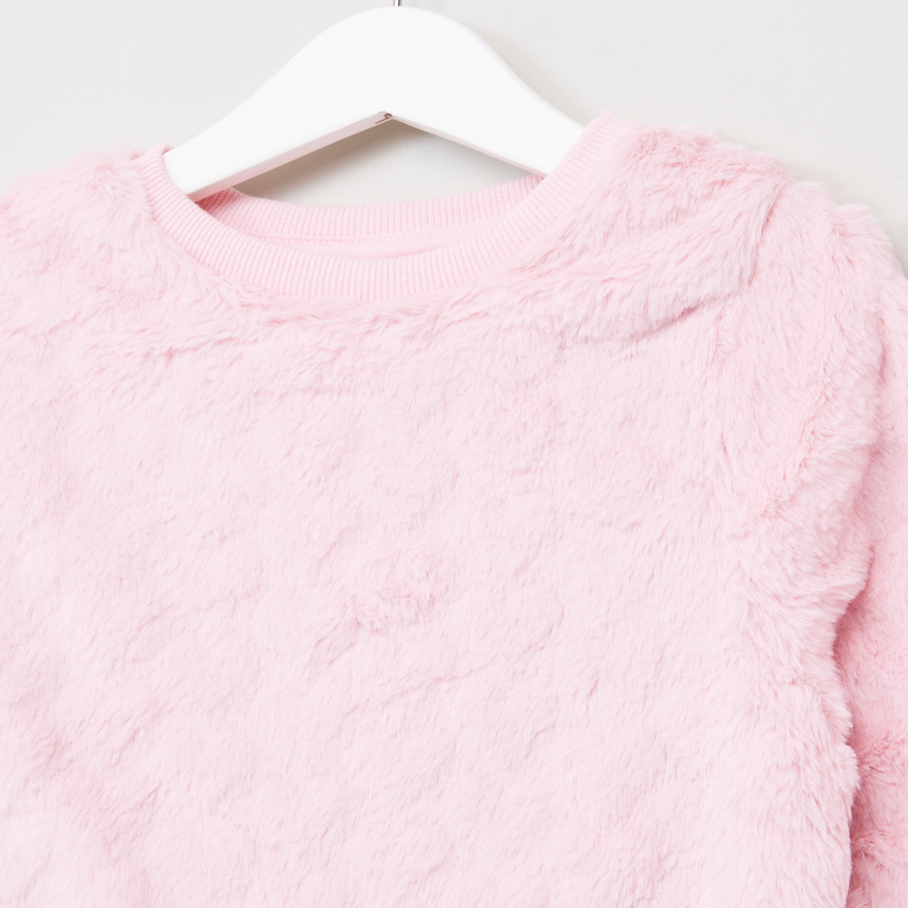 Plush Long Sleeves Sweatshirt-girls-clothing-blousesandshirts-image-2