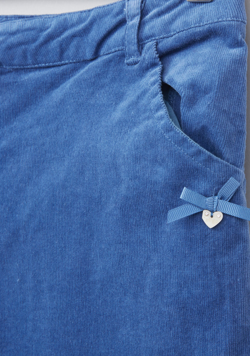 Eligo Textured Pants with Pocket Detail-Pants-image-1