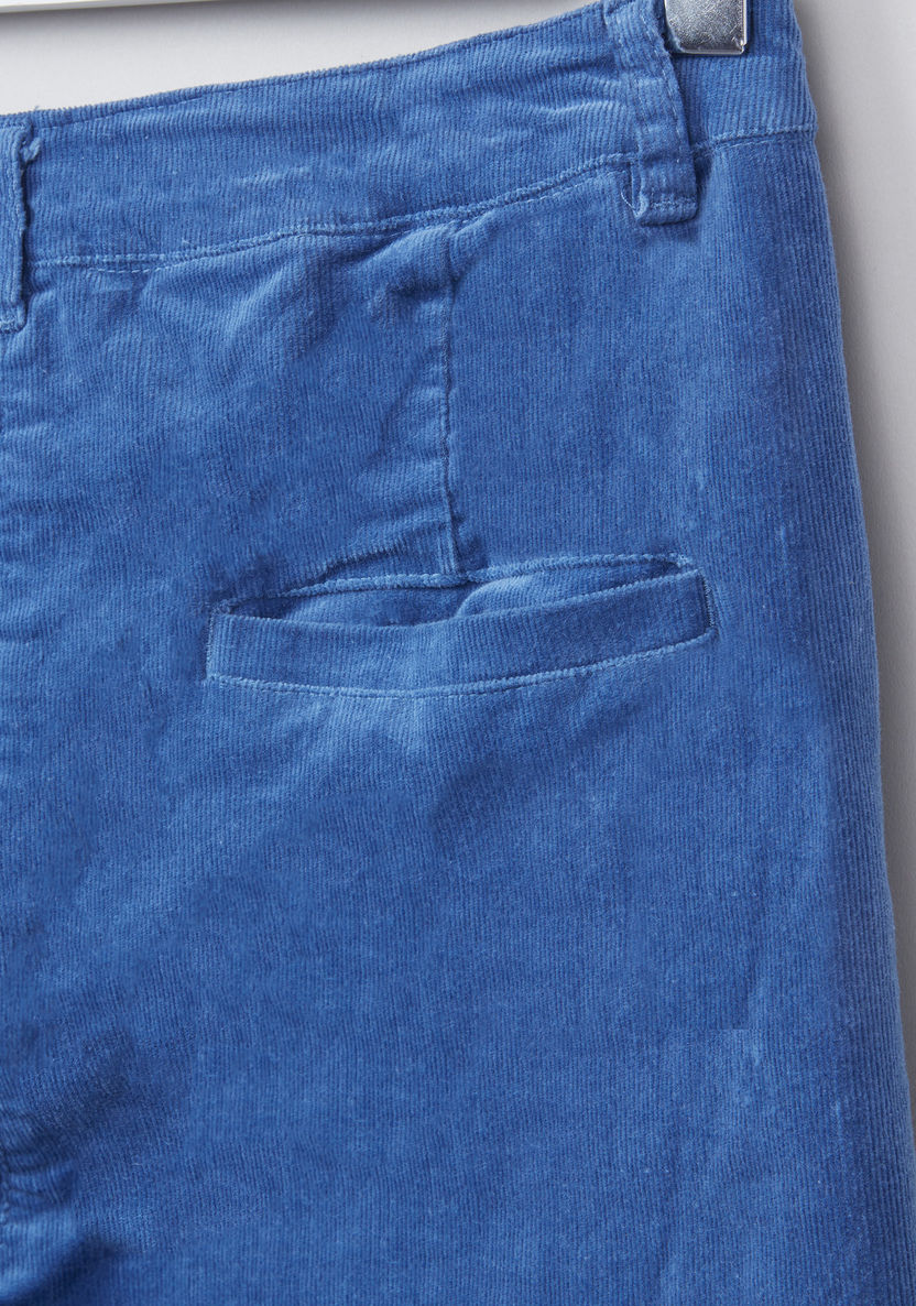 Eligo Textured Pants with Pocket Detail-Pants-image-3
