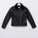 Posh Plush Collar Biker Jacket-Coats and Jackets-thumbnail-0