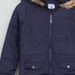 Posh Padded Long Sleeves Longline Jacket-Coats and Jackets-thumbnail-1