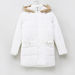 Posh Padded Long Sleeves Longline Jacket-Coats and Jackets-thumbnail-0