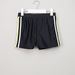 Posh Round Neck Swimming T-shirt with Tape Detail Shorts-Swimwear-thumbnail-3
