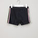 Posh Round Neck Swimming T-shirt with Tape Detail Shorts-Swimwear-thumbnail-4