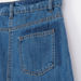 Posh Denim Skirt with Pocket and Tape Detail-Skirts-thumbnail-3