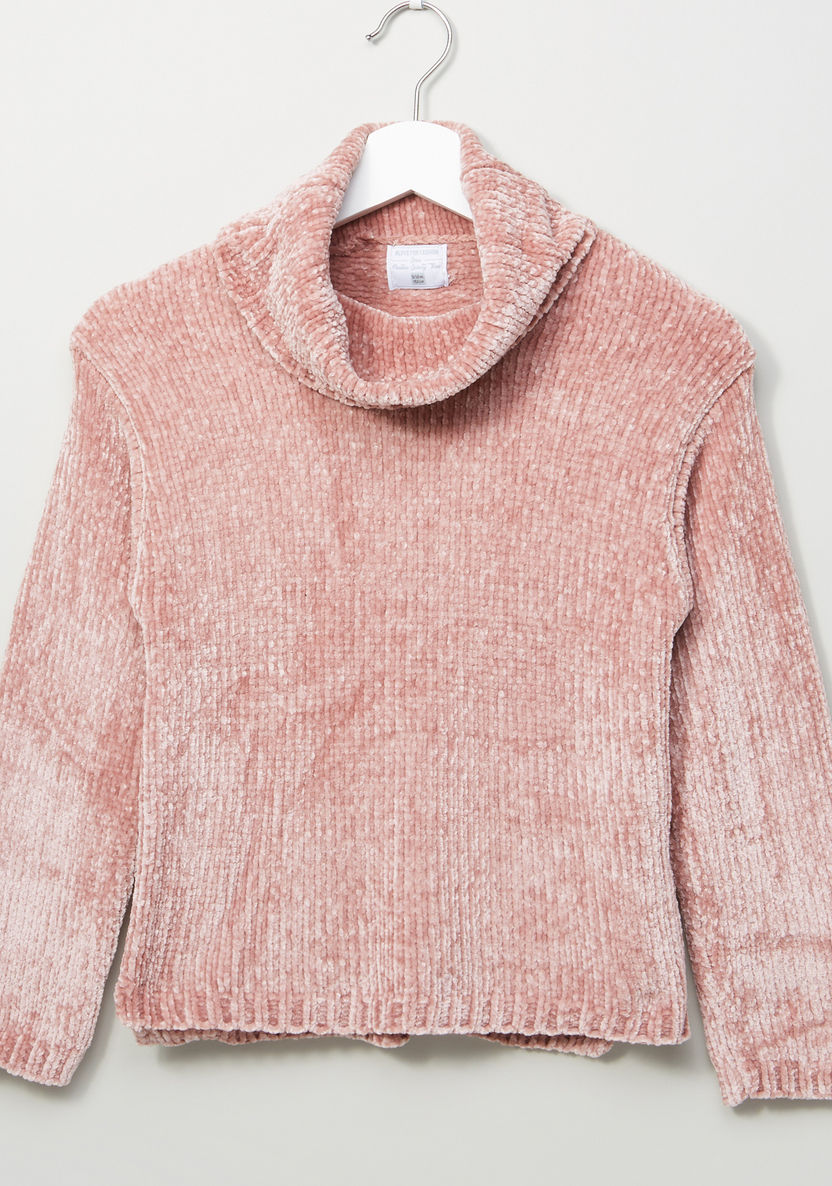 Posh Plush Turtleneck Sweater-Sweaters and Cardigans-image-0