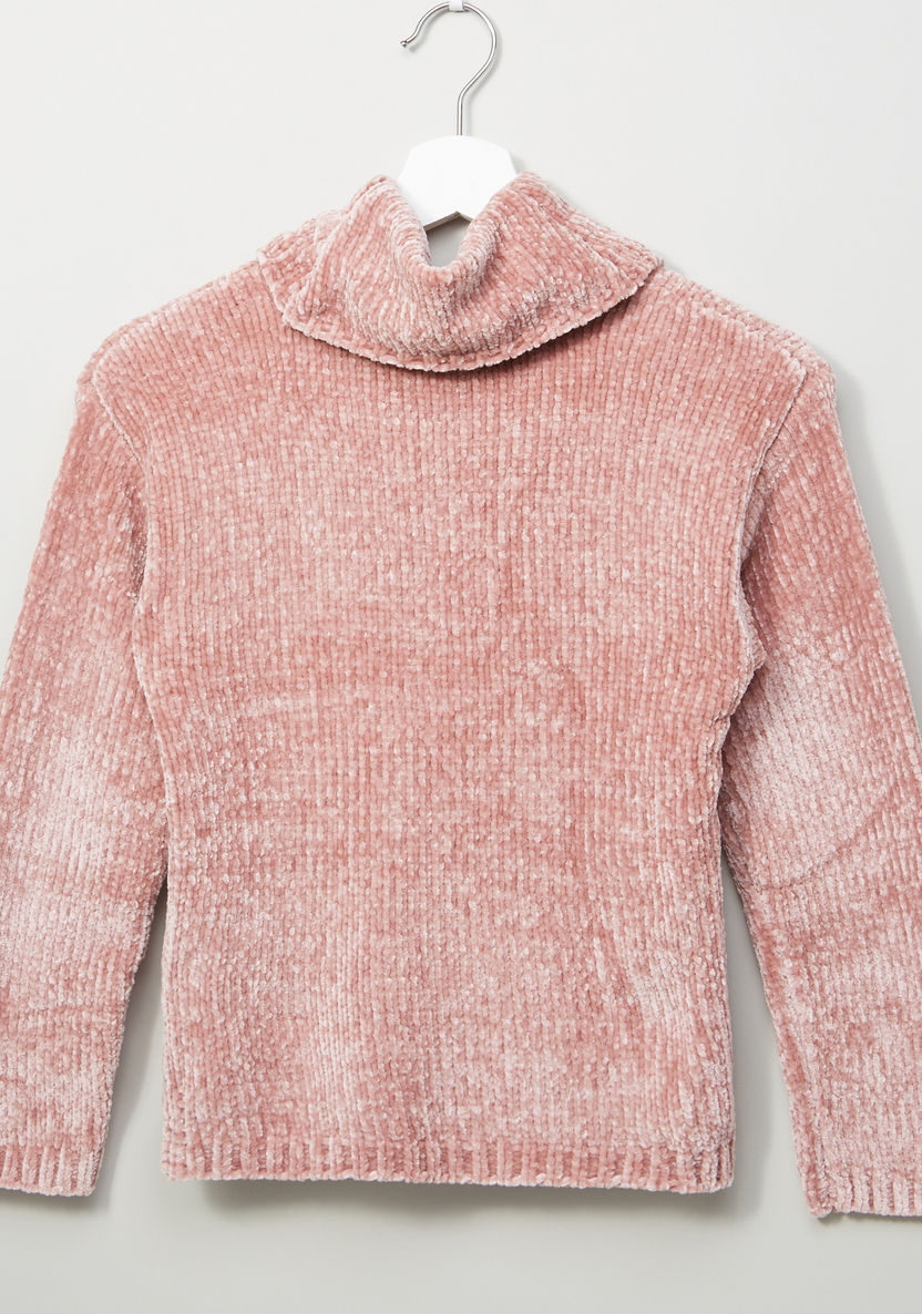 Posh Plush Turtleneck Sweater-Sweaters and Cardigans-image-2