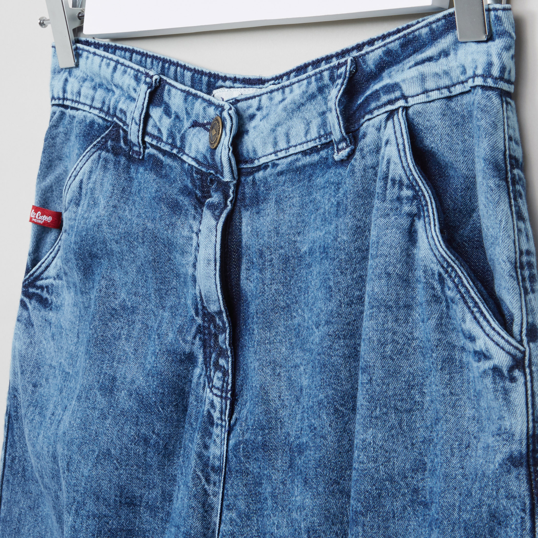 Lee Cooper Textured Denim Pants with Pocket Detail-girls-clothing-bottoms-jeansandjeggings-image-2