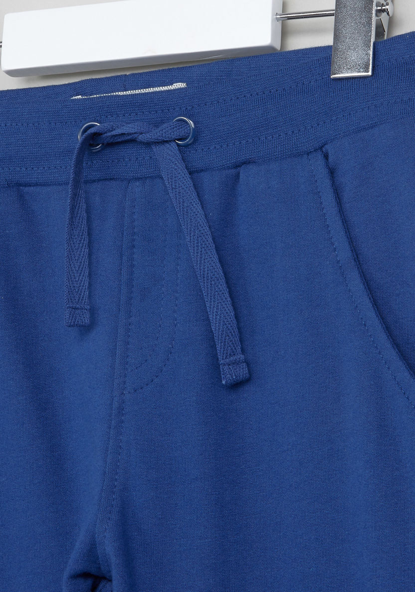 Lee Cooper Printed Jog Pants with Pocket Detail-Bottoms-image-1