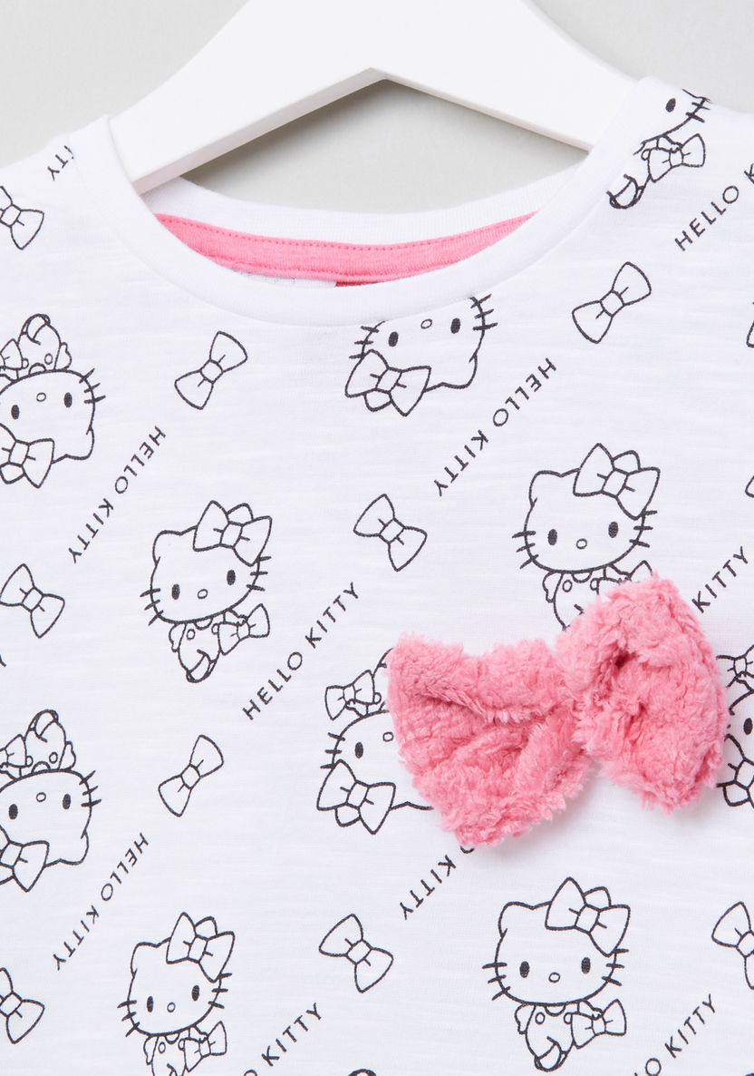 Hello Kitty Printed T-shirt-T Shirts-image-1