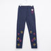 Hello Kitty Embroidered Pants with Elasticised Waistband-Pants-thumbnail-0