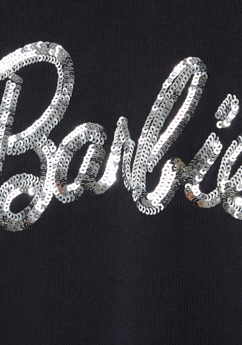 Barbie Sequin Turtleneck T-shirt-T Shirts-image-1