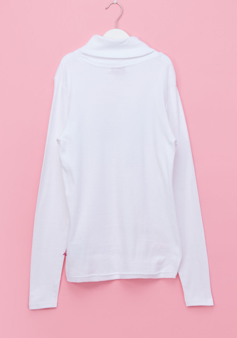 Barbie Sequin Turtleneck T-shirt-T Shirts-image-2