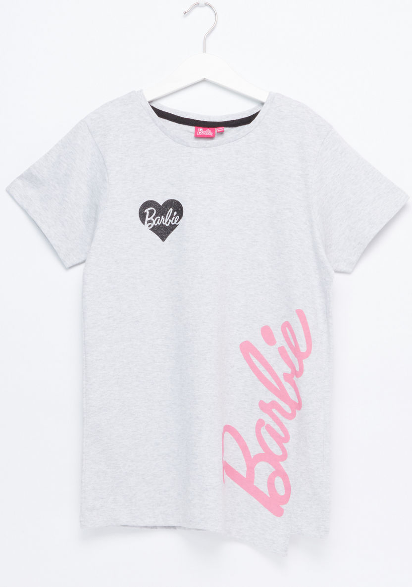 Barbie Printed Short Sleeves T-shirt-T Shirts-image-0