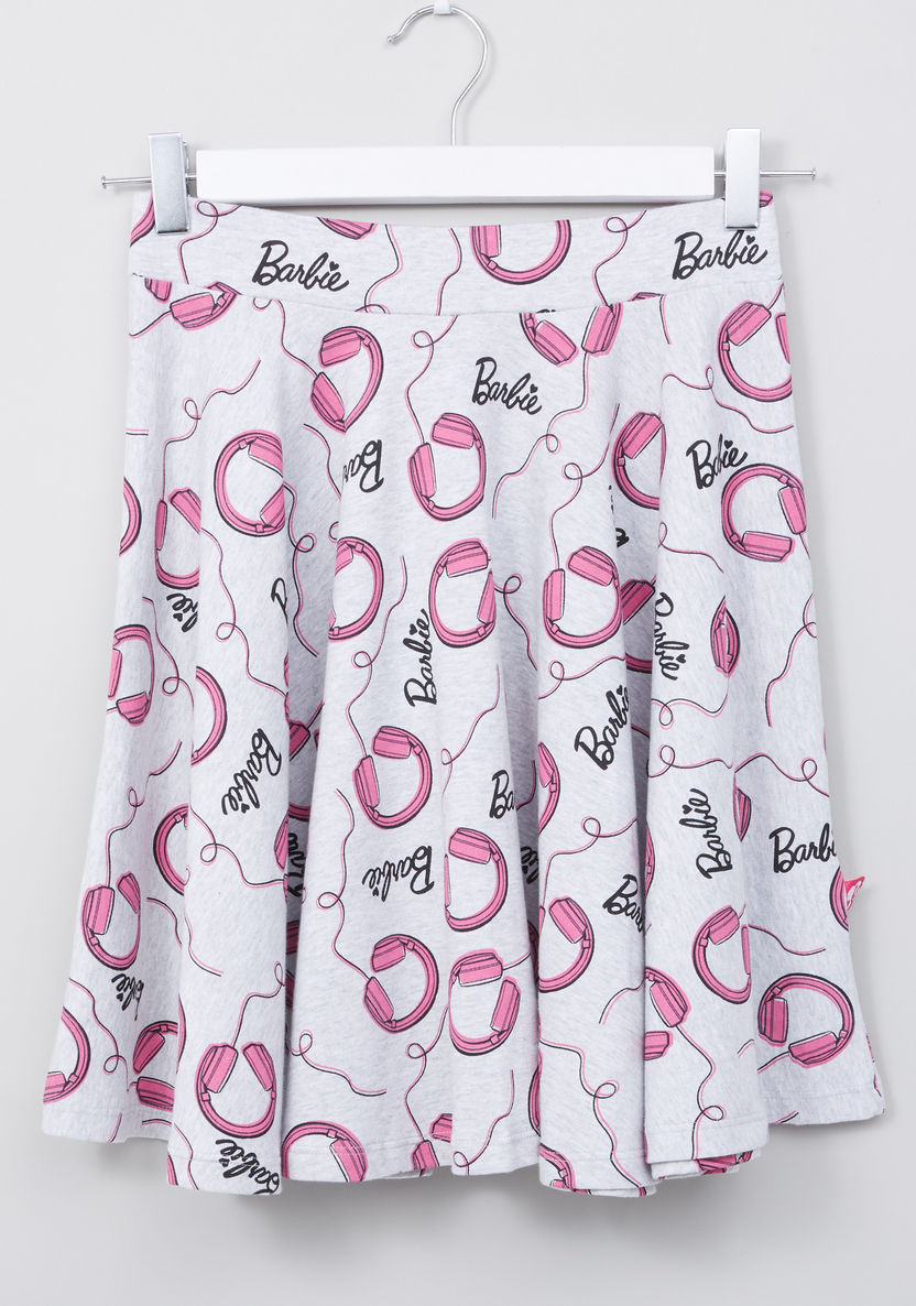 Barbie Printed Skirt-Skirts-image-0