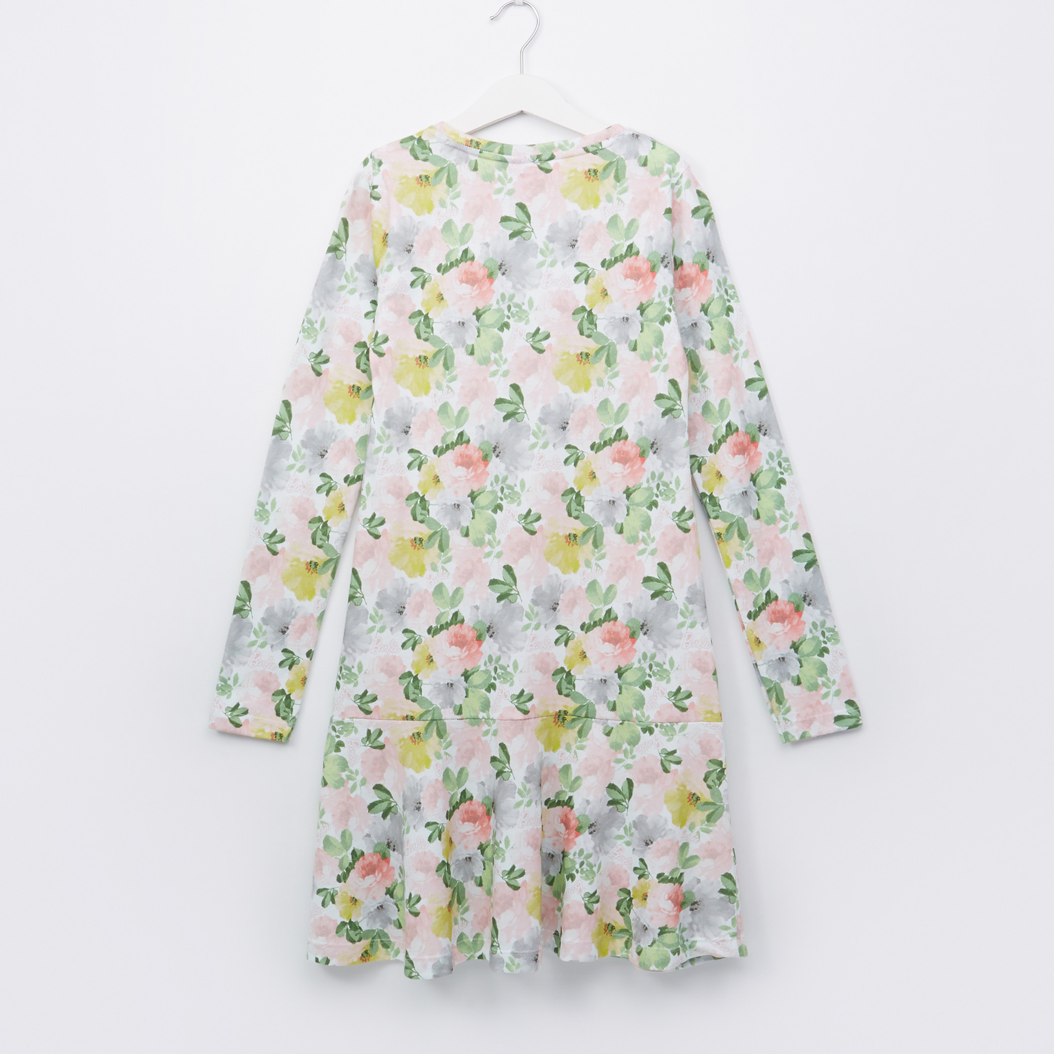 Barbie Printed Jersey Tunic Dress-girls-clothing-dressesandjumpsuits-image-3