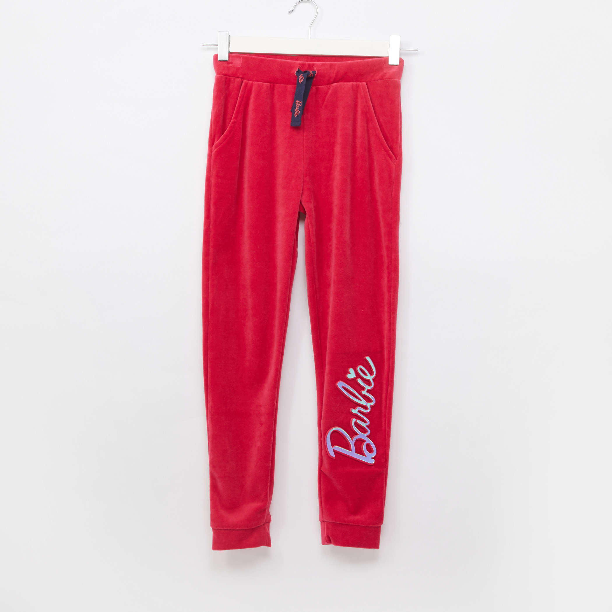 Barbie Applique Detail Jacket with Jog Pants-girls-clothing-setsandcoords-image-4