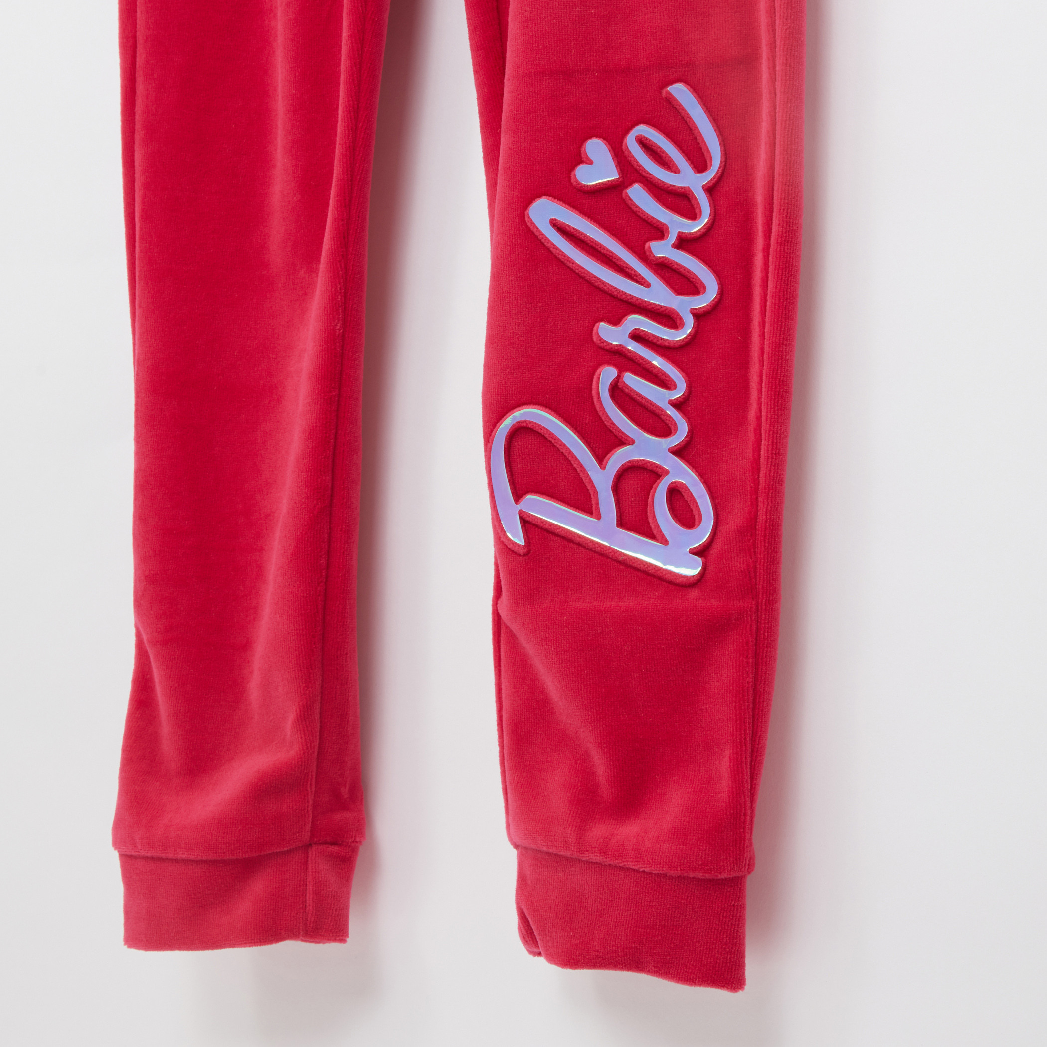 Barbie Applique Detail Jacket with Jog Pants-girls-clothing-setsandcoords-image-5