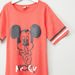 Mickey Mouse Printed Longline T-shirt-Dresses%2C Gowns and Frocks-thumbnail-1