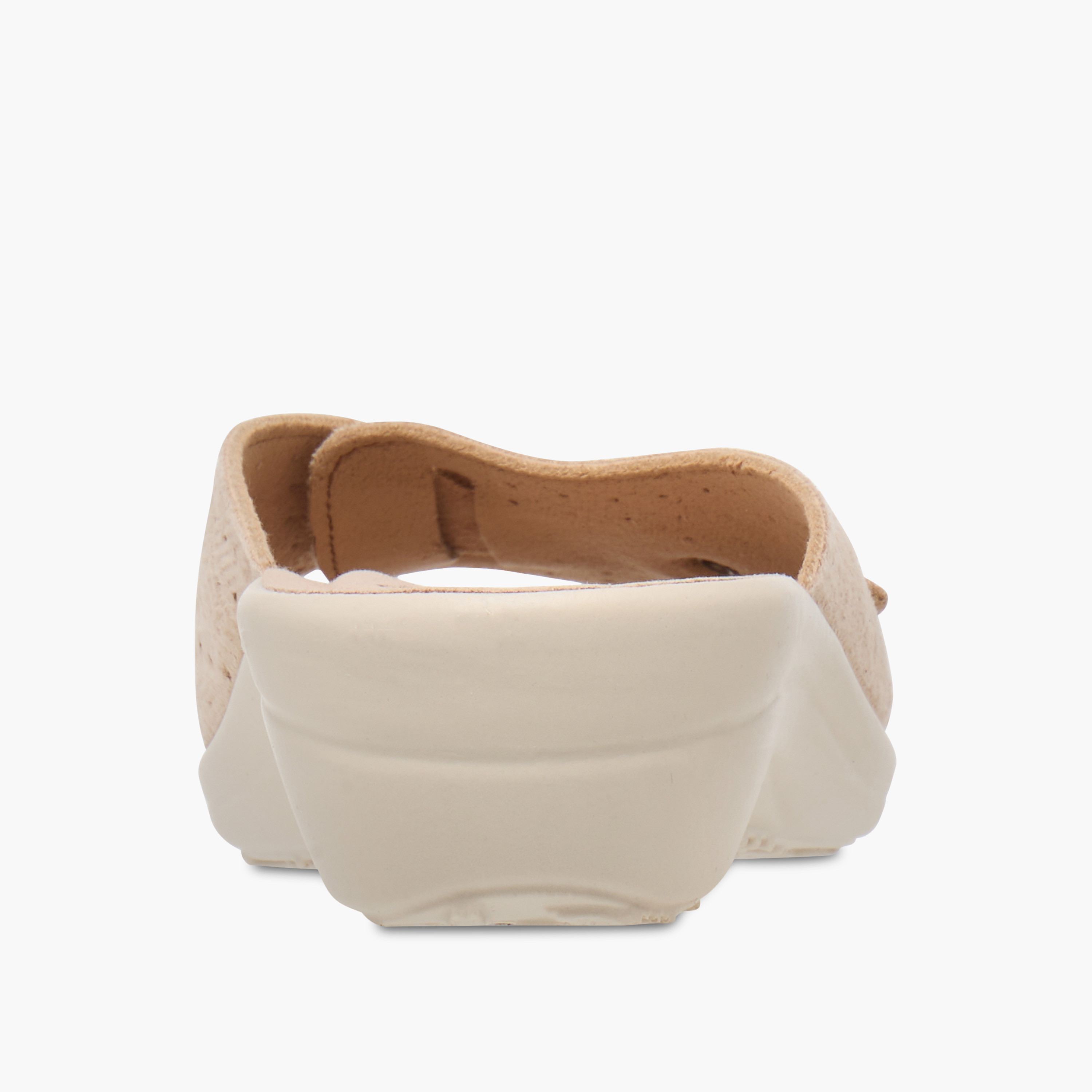 FlyFlot Perforated Slip-On Comfort Sandals with Wedge Heels-women-shoes-sandals-heeled-image-5