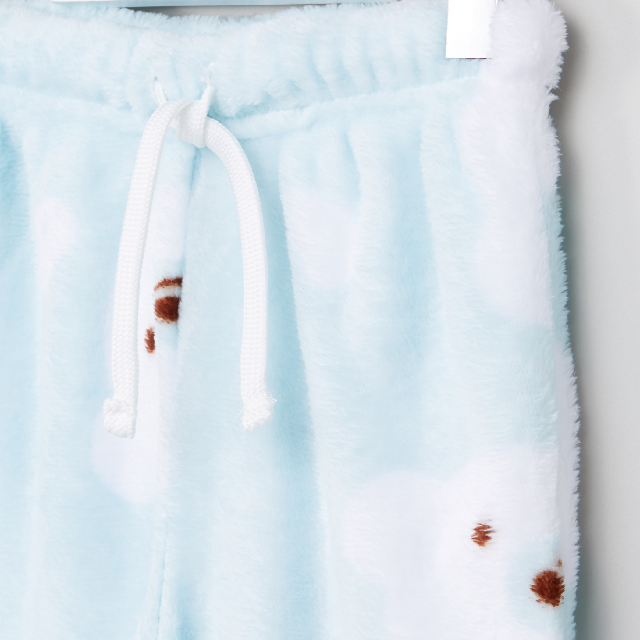 Juniors Bear Face Fleece Pyjama Set-boys-clothing-setsandcoords-image-5