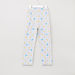 Juniors Bear Printed Long Sleeves Shirt and Pyjama Set-Nightwear-thumbnail-6