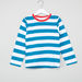 Juniors Striped T-shirt with Jog Pants-Nightwear-thumbnail-1