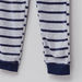 Juniors Applique Detail Raglan Sleeves T-shirt with Striped Jog Pants-Clothes Sets-thumbnail-6