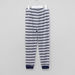 Juniors Applique Detail Raglan Sleeves T-shirt with Striped Jog Pants-Clothes Sets-thumbnail-0