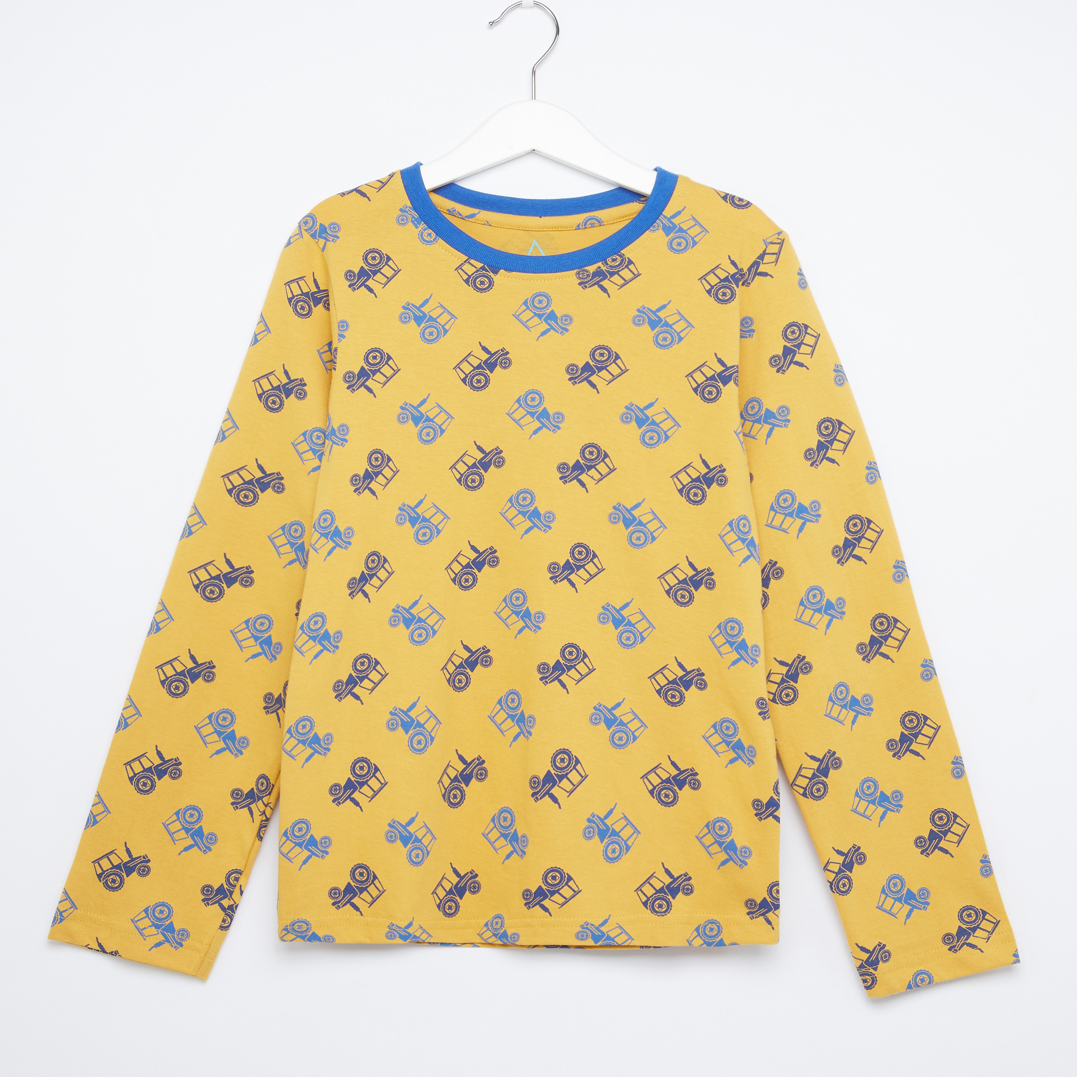 Juniors Long Sleeves T-Shirt with Jog Pants-boys-clothing-setsandcoords-image-2
