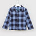 Juniors Classis Checked Shirt and Pyjama Set-Nightwear-thumbnail-1
