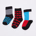 Juniors Assorted Crew Length Socks - Set of 3-Socks-thumbnail-0