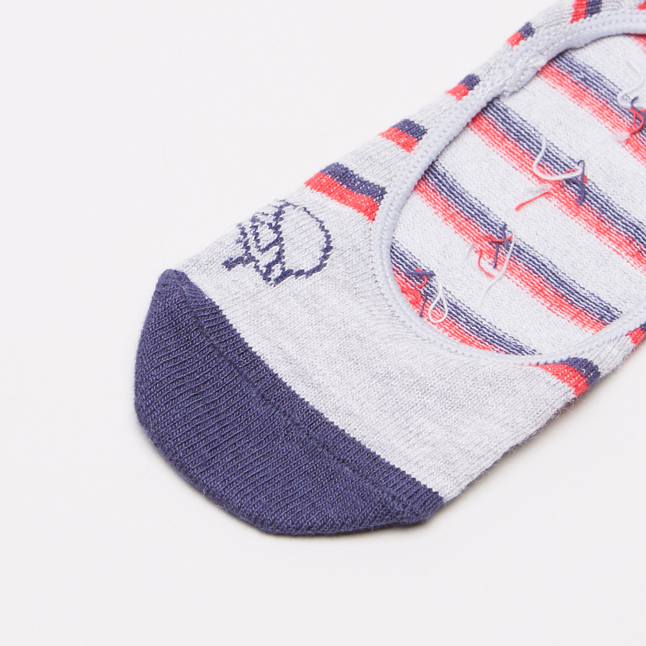 Juniors Liner Socks With Stripes - 3 Pack-boys-accessories-socks-image-3