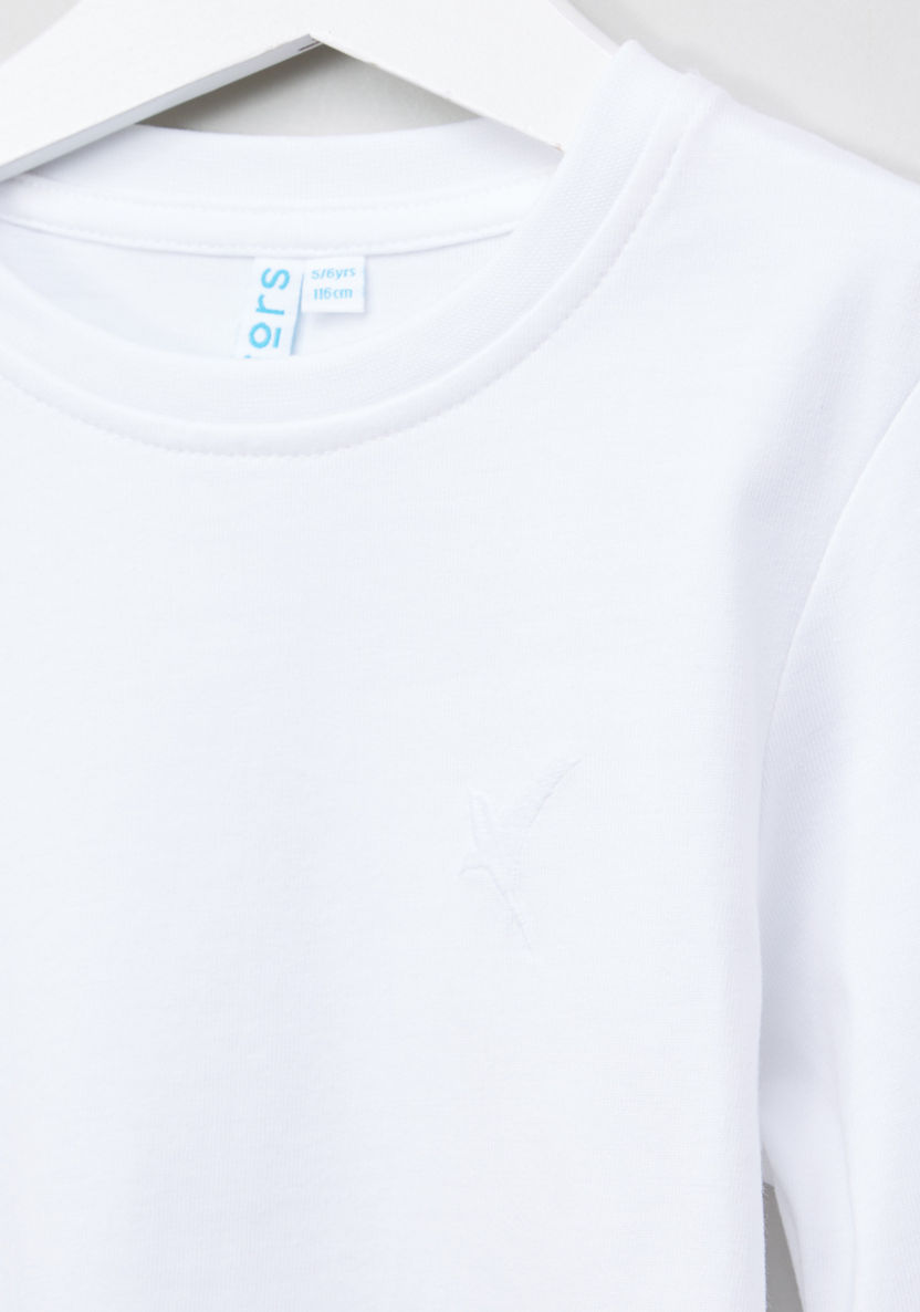 Juniors Crew Neck T-shirt - Multi Pack-T Shirts-image-3