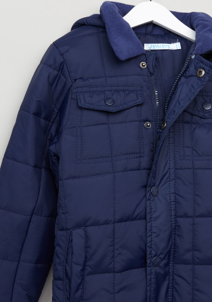 Juniors Square Pocket Jacket-Coats and Jackets-image-1