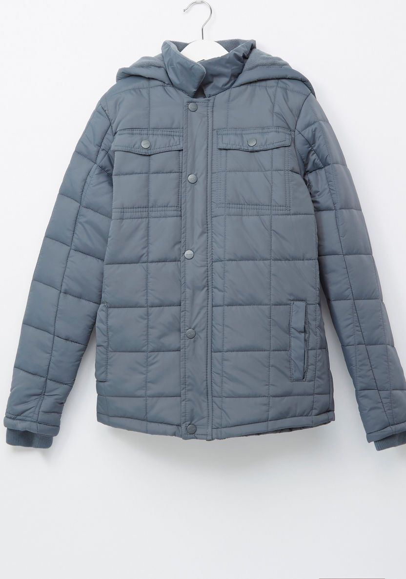 Juniors Square Pocket Jacket-Coats and Jackets-image-0