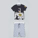 Batman Printed T-shirt with Shorts-Pyjama Sets-thumbnail-0