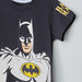 Batman Printed T-shirt with Shorts-Pyjama Sets-thumbnail-2