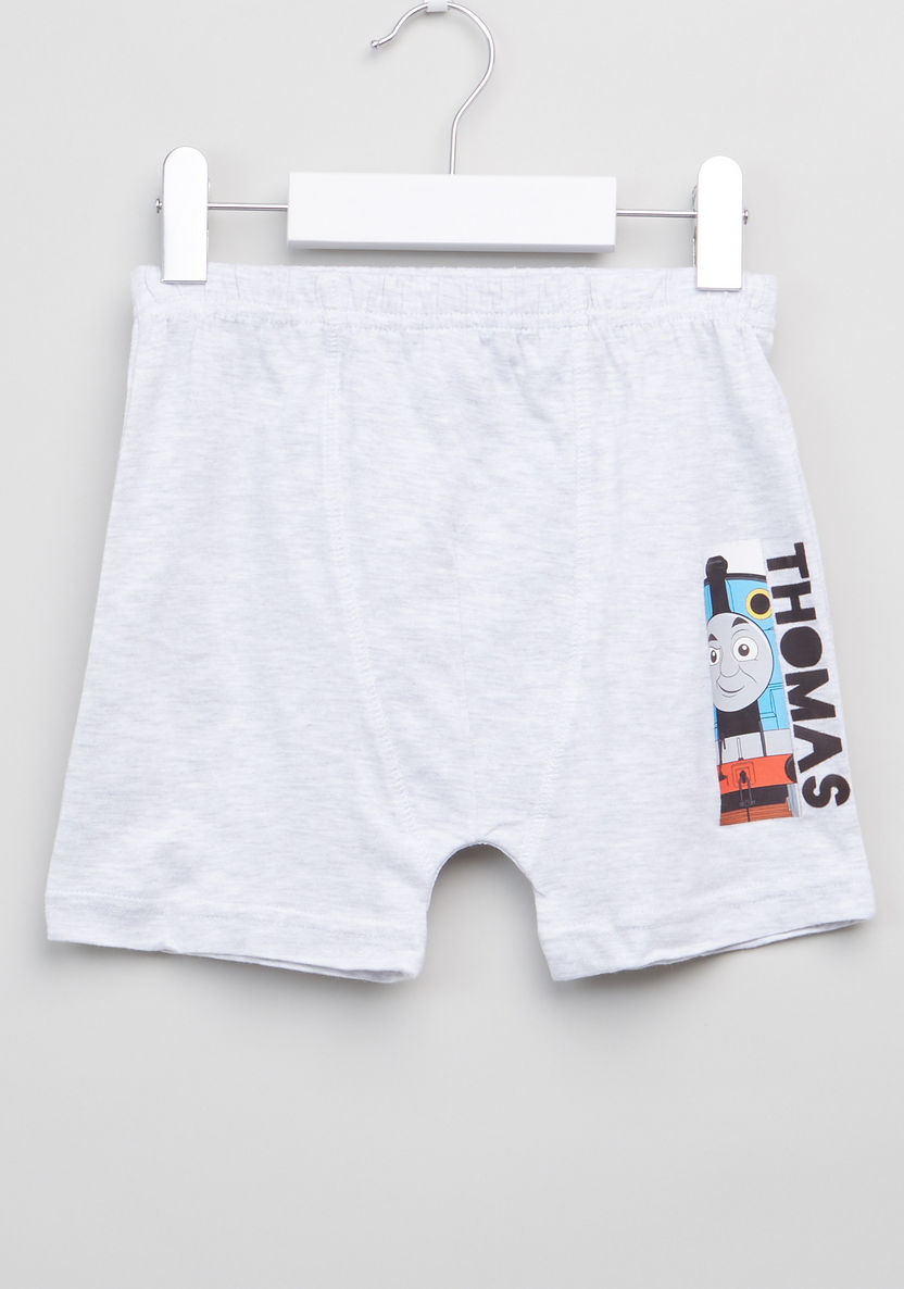 Thomas & Friends Printed Briefs with Elasticised Waistband - Set of 3-Boxers and Briefs-image-1