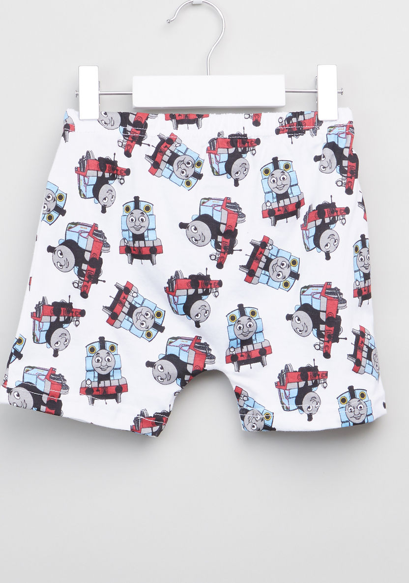 Thomas & Friends Printed Briefs with Elasticised Waistband - Set of 3-Boxers and Briefs-image-6