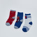 Spider-Man Printed Socks - Set of 3-Socks-thumbnail-0