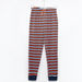 Juniors Embroidered T-shirt with Striped Jog Pants-Nightwear-thumbnail-4