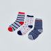 Juniors Gift Socks with Stripes - 3 Pack-Socks-thumbnail-1
