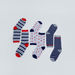 Juniors Gift Socks with Stripes - 3 Pack-Socks-thumbnail-2