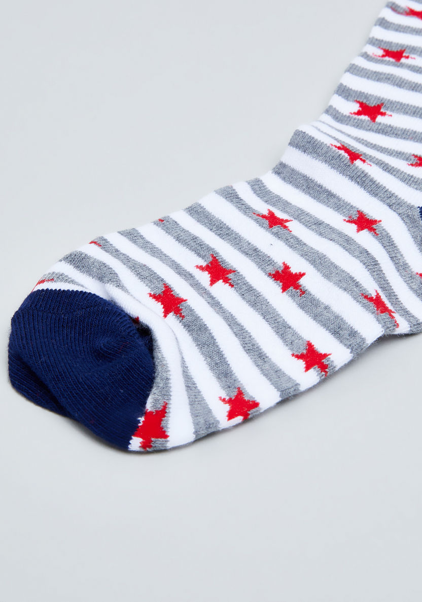 Juniors Gift Socks with Stripes - 3 Pack-Socks-image-3