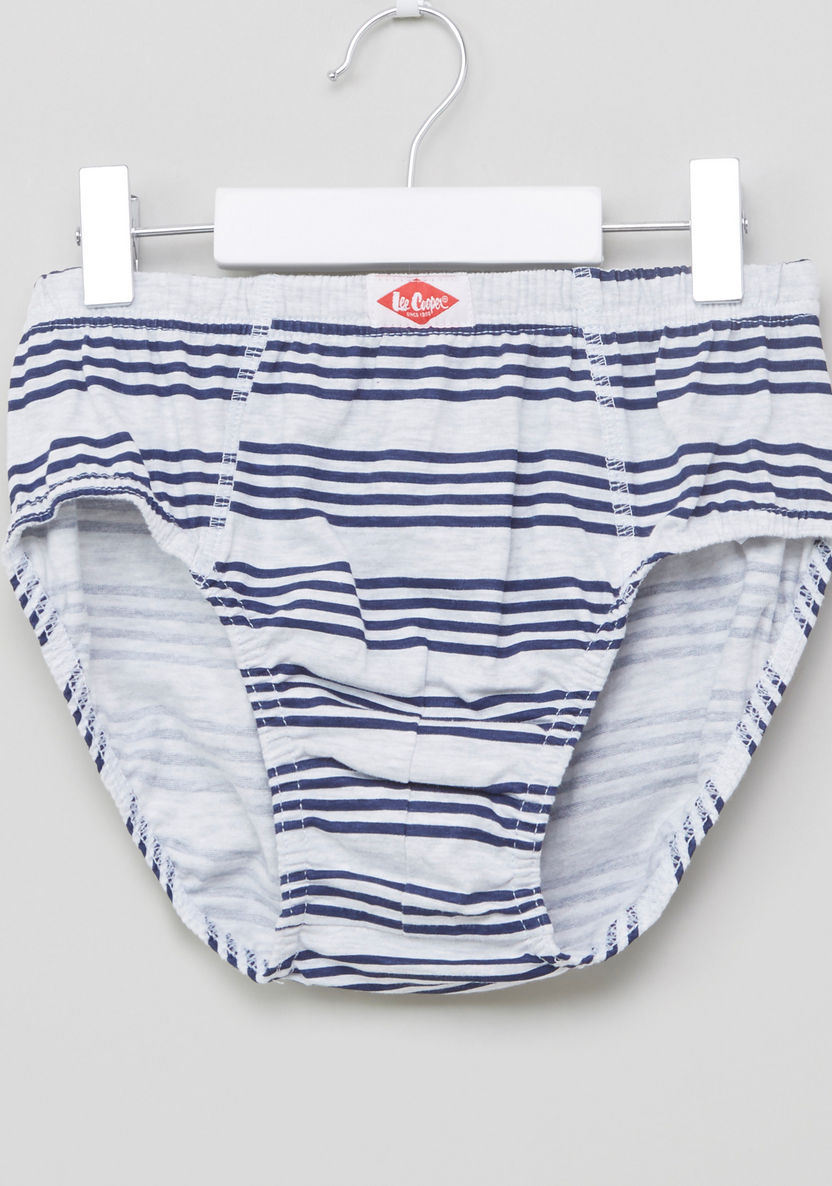 Lee Cooper Striped Briefs - Set of 3-Boxers and Briefs-image-5