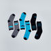 Batman Printed Crew Length Socks - Set of 3-Socks-thumbnail-1